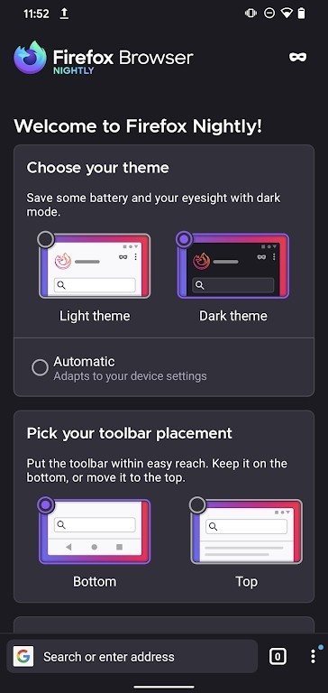 手机firefoxnightly浏览器