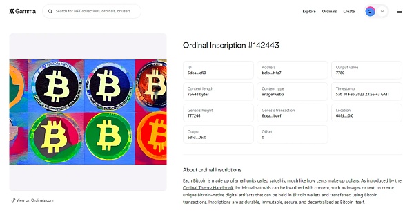 序数 NFT 热潮来临 如何铸造一枚比特币 NFT？-第9张图片-欧易下载