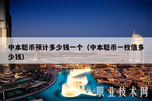 中本聪币预计多少钱一个（中本聪币一枚值多少钱）-第1张图片-欧易下载