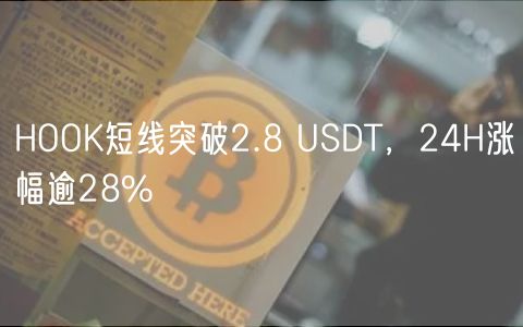 HOOK短线突破2.8 USDT，24H涨幅逾28%-第1张图片-欧易下载