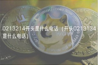 0213214开头是什么电话（开头0213134是什么电话）