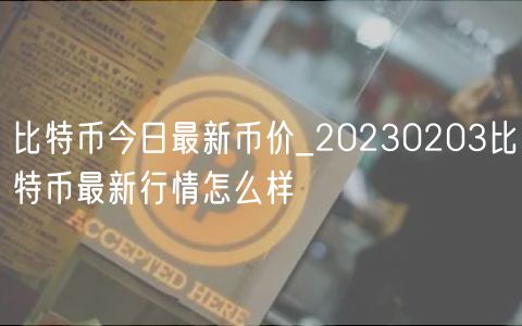 比特币今日最新币价_20230203比特币最新行情怎么样-第1张图片-欧易下载