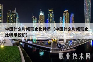 中国什么时候禁止比特币（中国什么时候禁止比特币挖矿