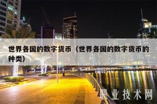 世界各国的数字货币（世界各国的数字货币的种类