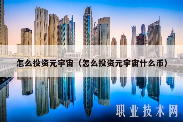 怎么投资元宇宙(怎么投资元宇宙什么币)